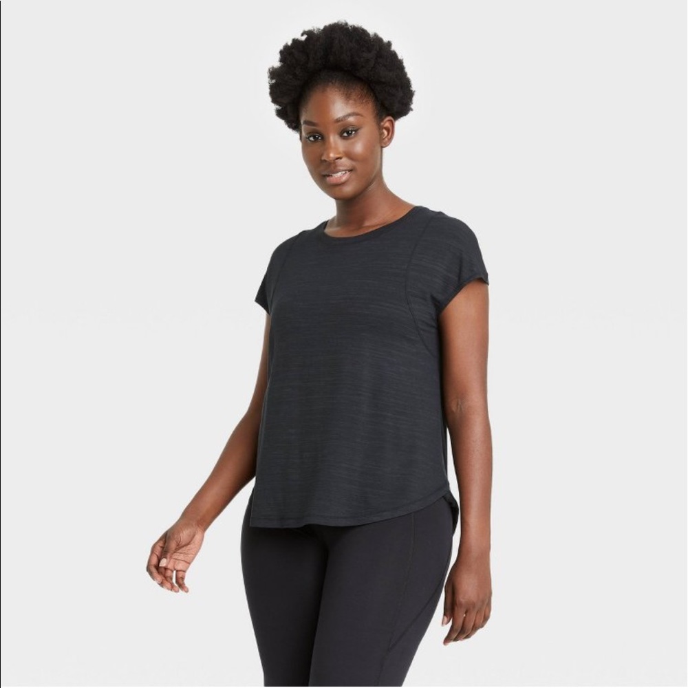 All in Motion| Black Performance Tee
